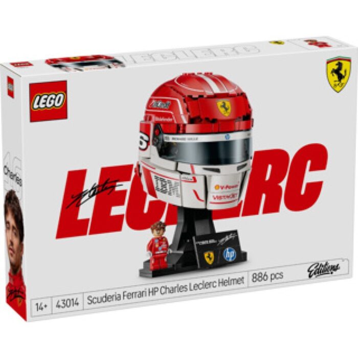 LEGO 43014 Editions Vehicles Scuderia Ferrari HP helm van Charles Leclerc