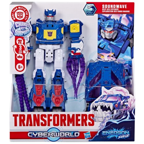 Transformers Cyberworld Soundwave Deep Sea Explor