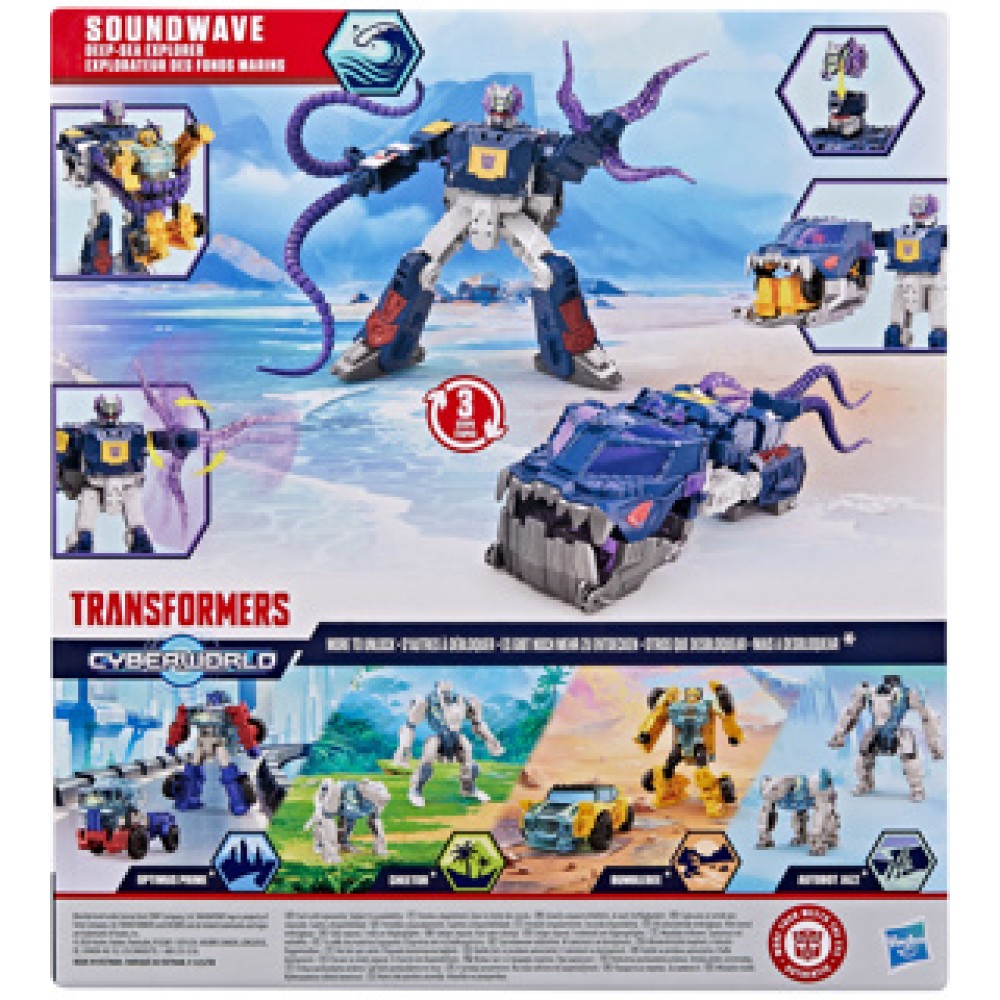 Transformers Cyberworld Soundwave Deep Sea Explor - Afbeelding 5