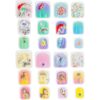 Disney princess 48 opdruk nagels inclusief vijl