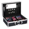 Casuelle Aluminium Koffer Blauw Zwart Glitter