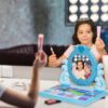 Frozen kaptafel met licht en geluid incl make-up