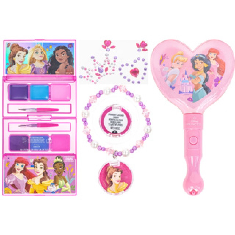 Disney princess light-up spiegel en make-up set - Afbeelding 2