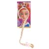 Diadeem met vlecht en kroon prinses