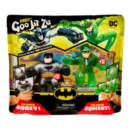 Goo Jit Zu Dc Versus Pack - Batman Vs Riddler