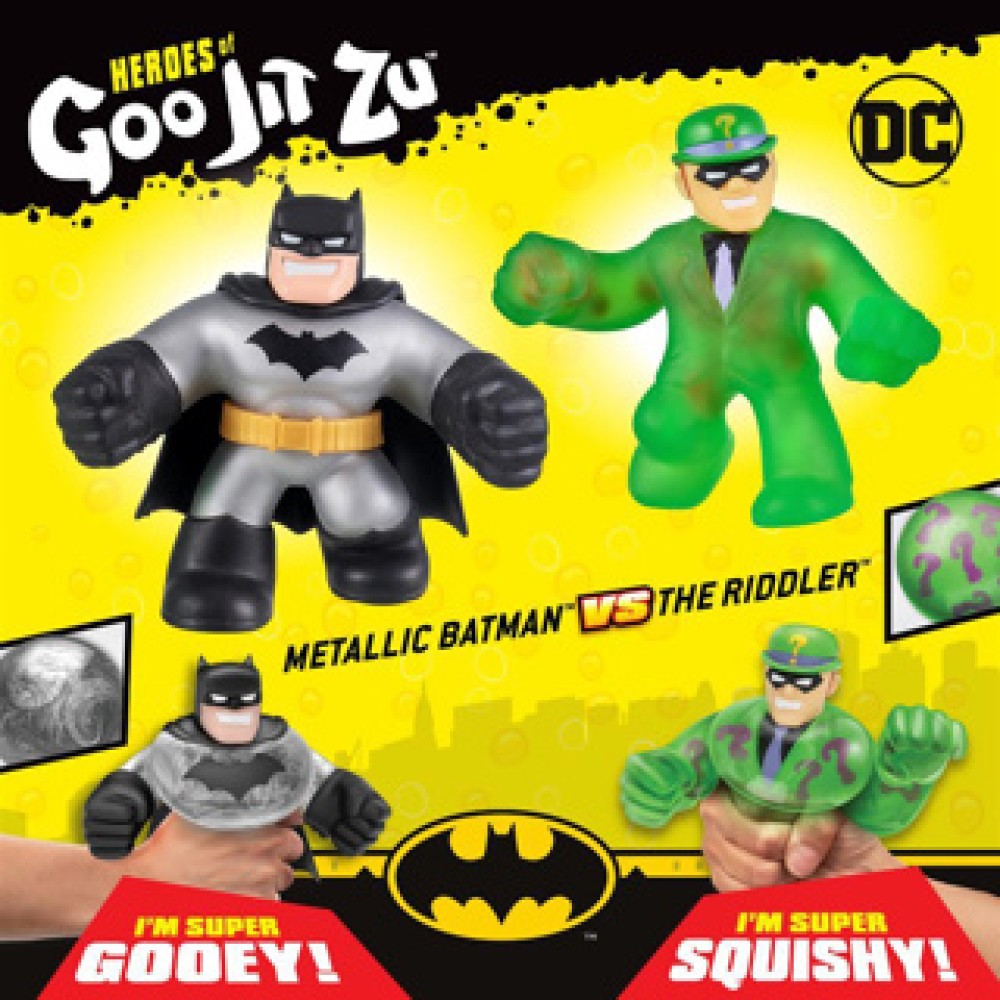 Goo Jit Zu Dc Versus Pack - Batman Vs Riddler - Afbeelding 5