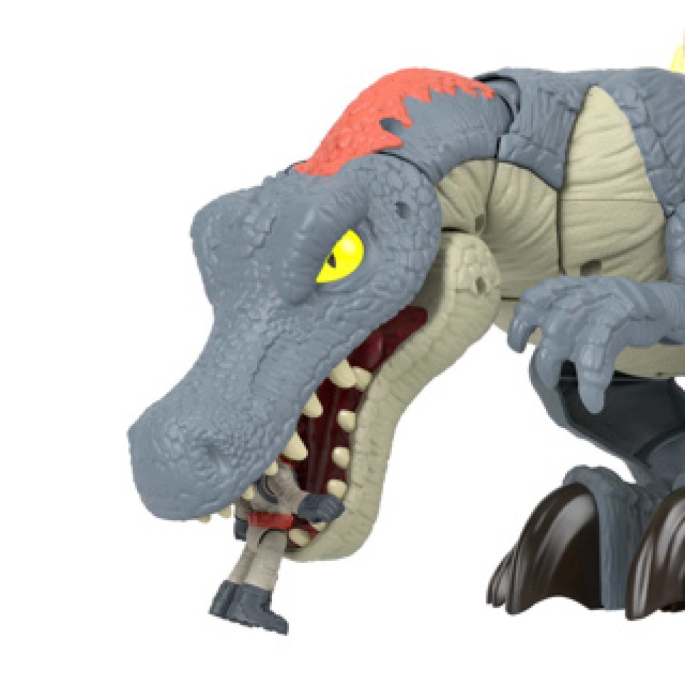 Jurassic World Imaginext Ultra Snap Spinosaurus Met Licht En Geluid - Afbeelding 4