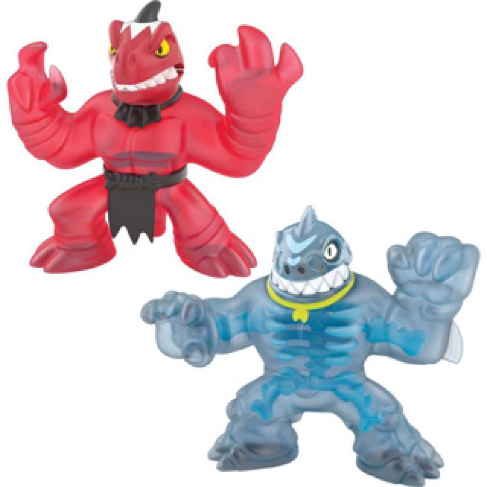 Goo Jit Zu Dino Xray 2-Pack Thrash Vs Verapz - Afbeelding 5