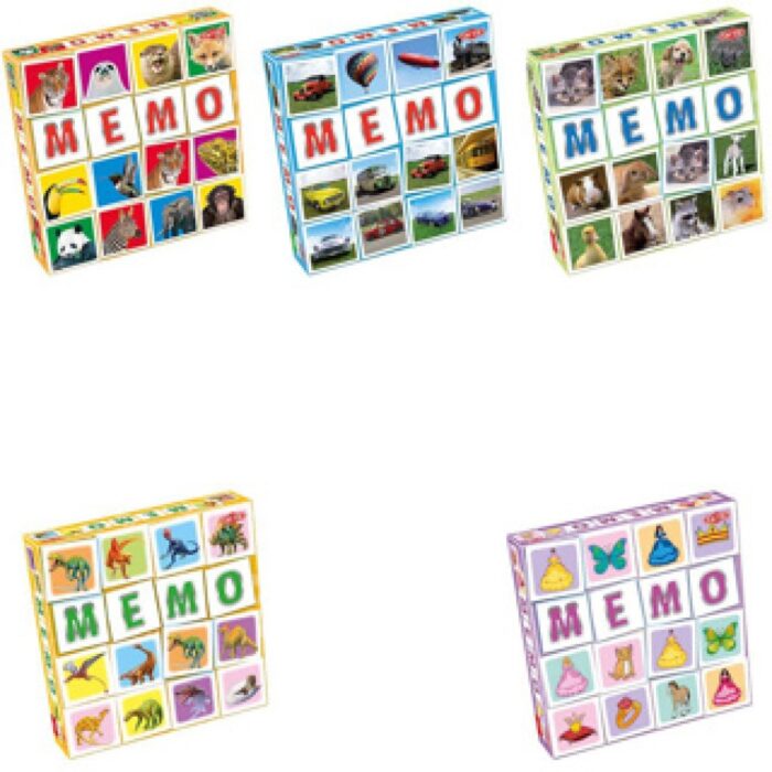 Memo Assorti - Kinderspel (assortiment – willekeurige uitvoering)