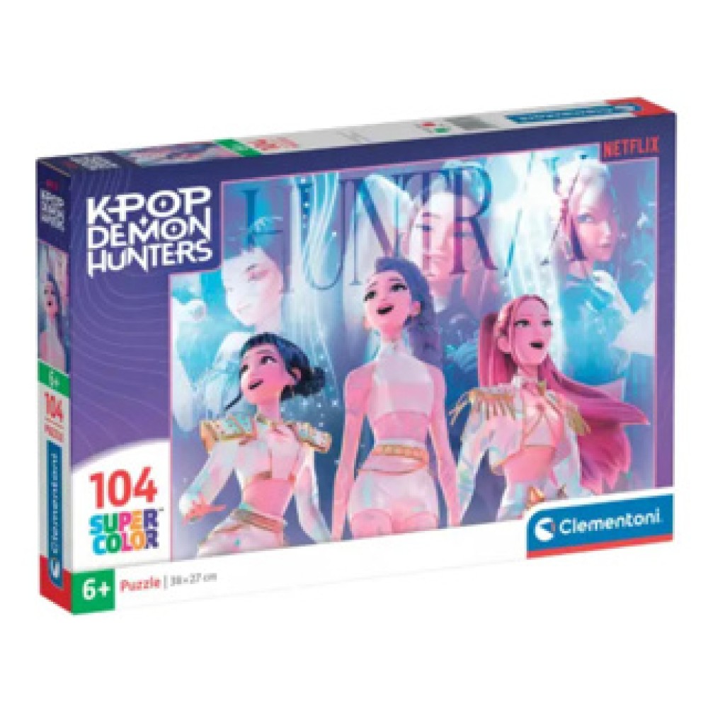 Clementoni KPop Demon Hunters 1 puzzel 104 stukjes