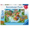 Ravensburger puzzel pretpark 2x24 stukjes