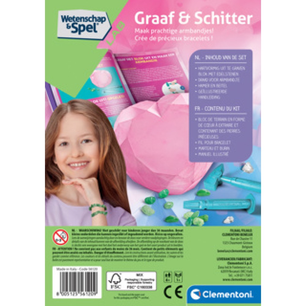 Clementoni armbanden uitgraafset educatief NL - Afbeelding 5