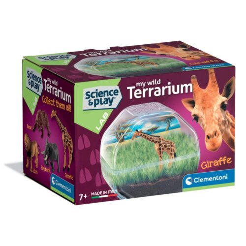 Clementoni wild Terrarium giraffe