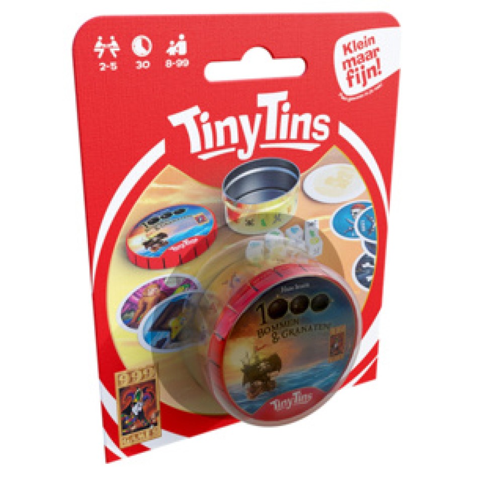 Spel Tiny Tins 1000 Bommen En Granaten - Afbeelding 2