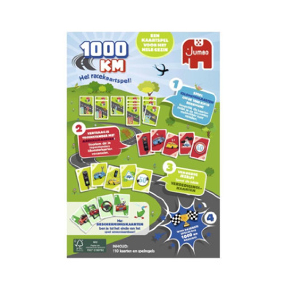 1000 KM - Kaartspel - Afbeelding 2