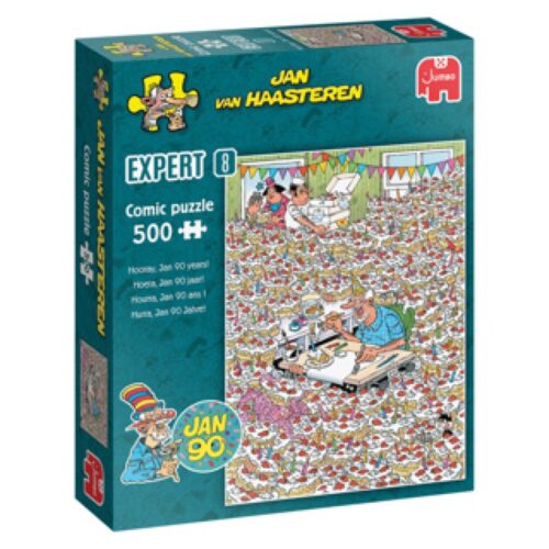 Puzzel Jvh Expert 8 Hoera, Jan 90 Jaar (500)