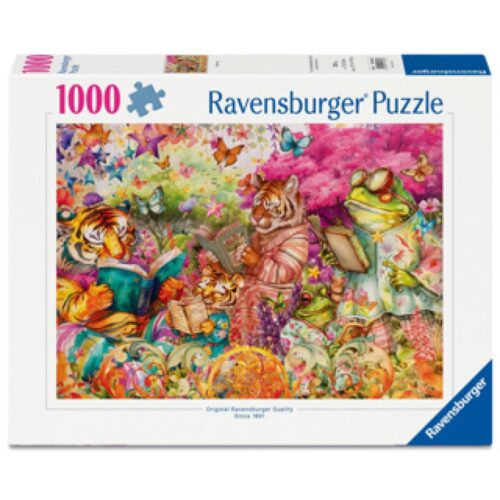 Ravensburger puzzel boekenclub  1000 stukjes