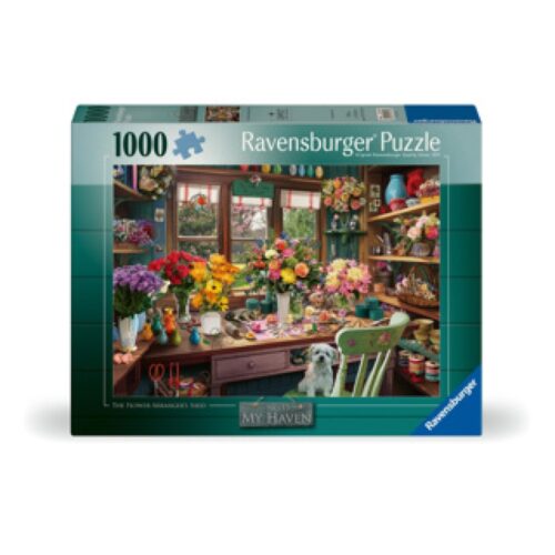 Ravensburger puzzel het bloemenatelier  1000 stukjes