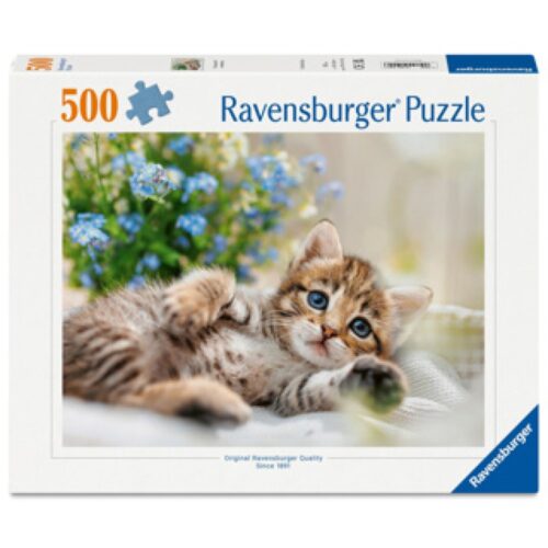 Ravensburger puzzel schattige kitten 500 stukjes