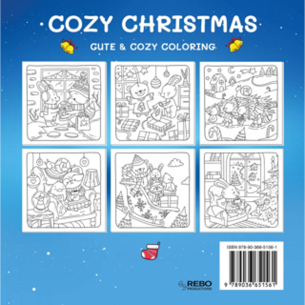 Cute & Cosy Kleurboek Christmas - Afbeelding 2