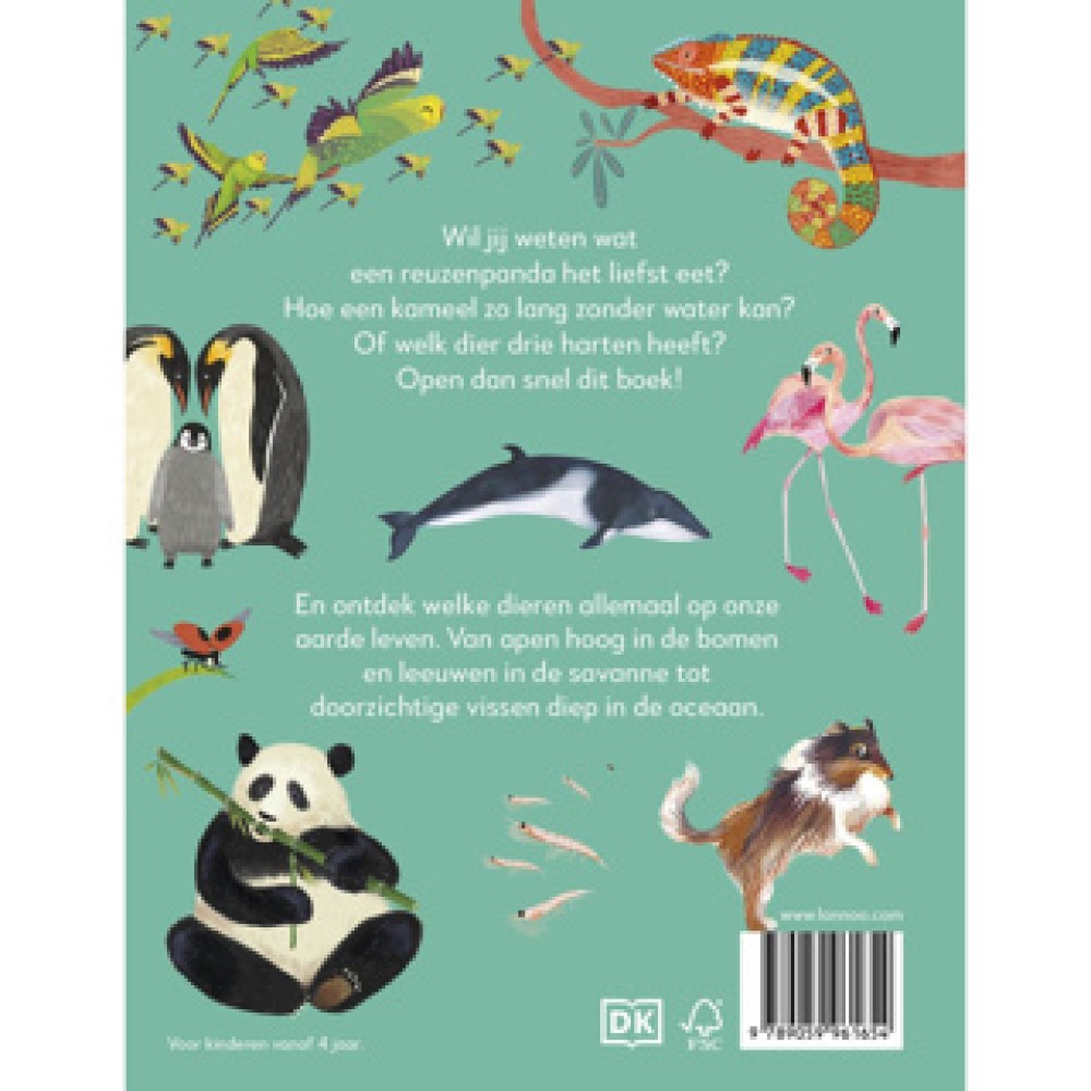 Boek Mijn Eerste Bijzondere Boek Van Alle Dieren - Afbeelding 2