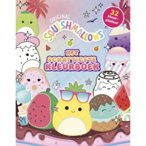 Het officiële Squishmallows kleurboek