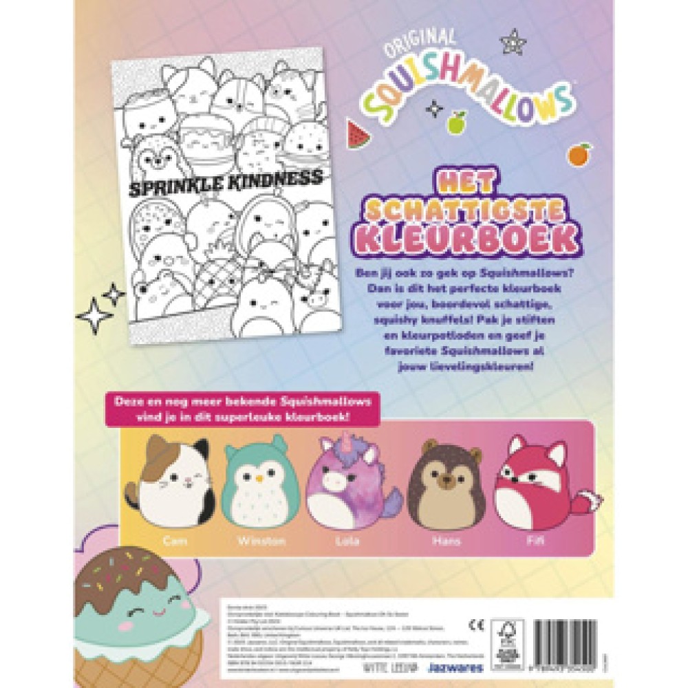 Het officiƫle Squishmallows kleurboek - Afbeelding 2