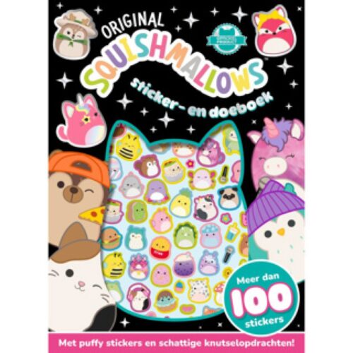 Boek Stickerboek Squishmallows