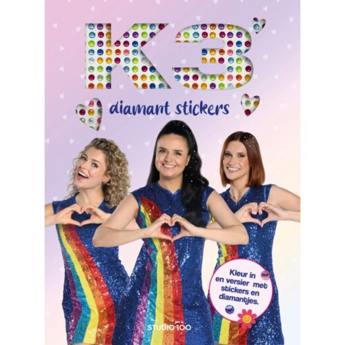 K3 Kleurboek Diamant Stickers FSC Mix 70%