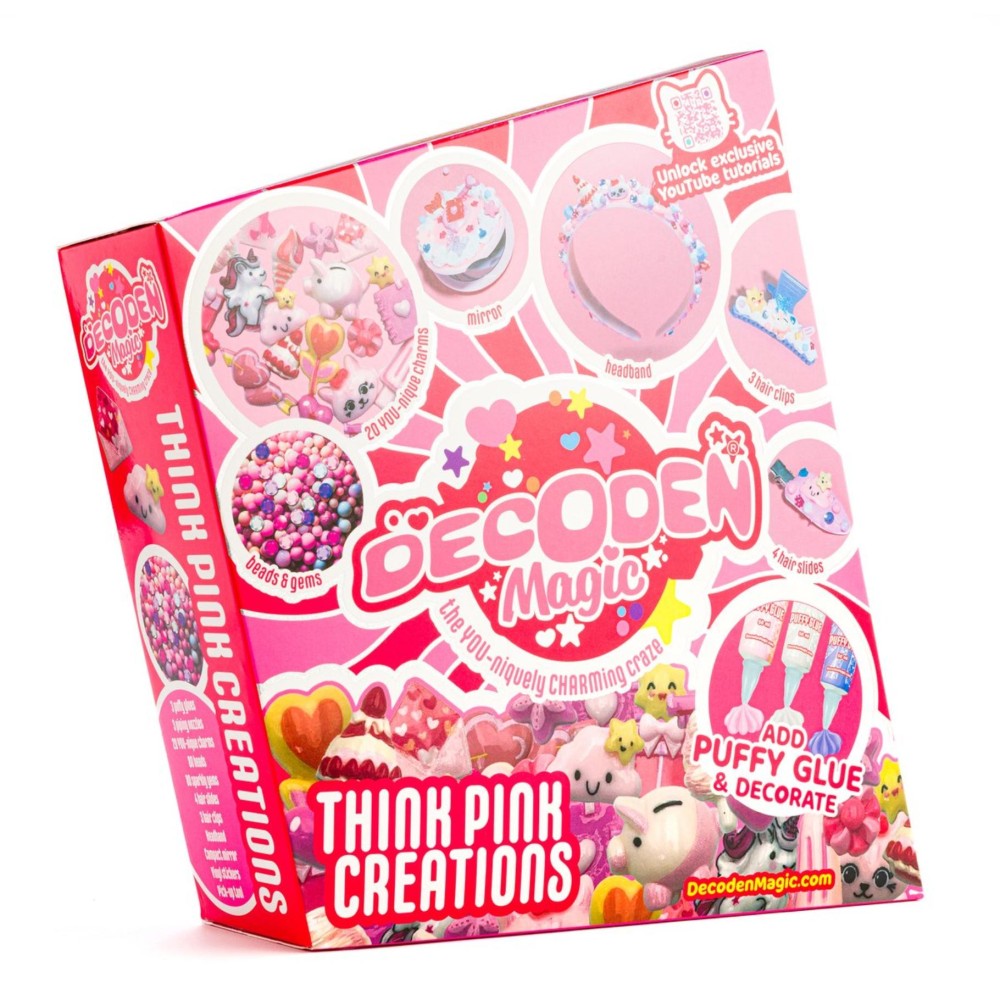 Decoden Magic - Deluxe: Think Pink Creations set