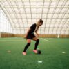 Soccer Dash reactie en dribbel challenge