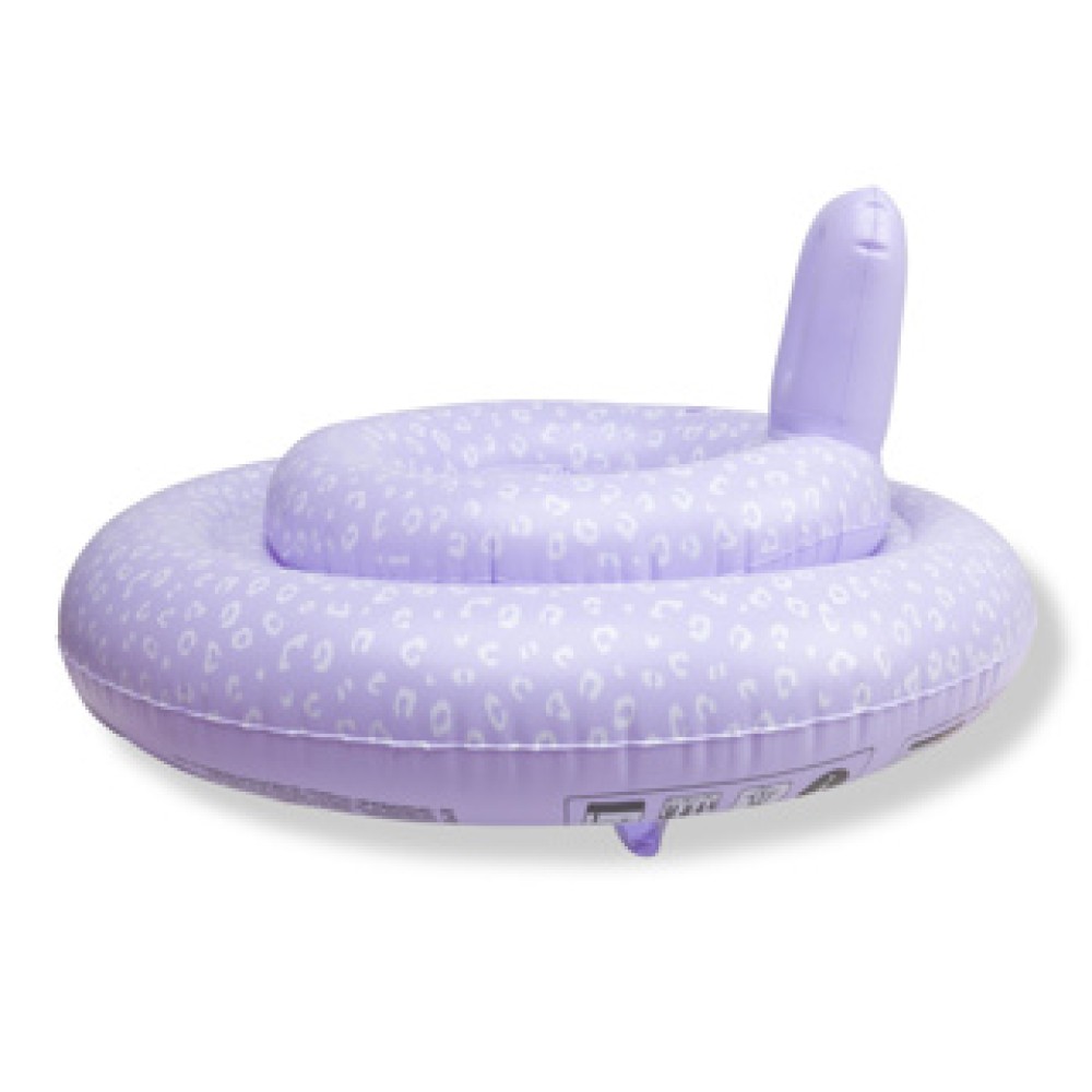 Swim Essentials baby float lila leopard 69cm 0-1 jaar - Afbeelding 3