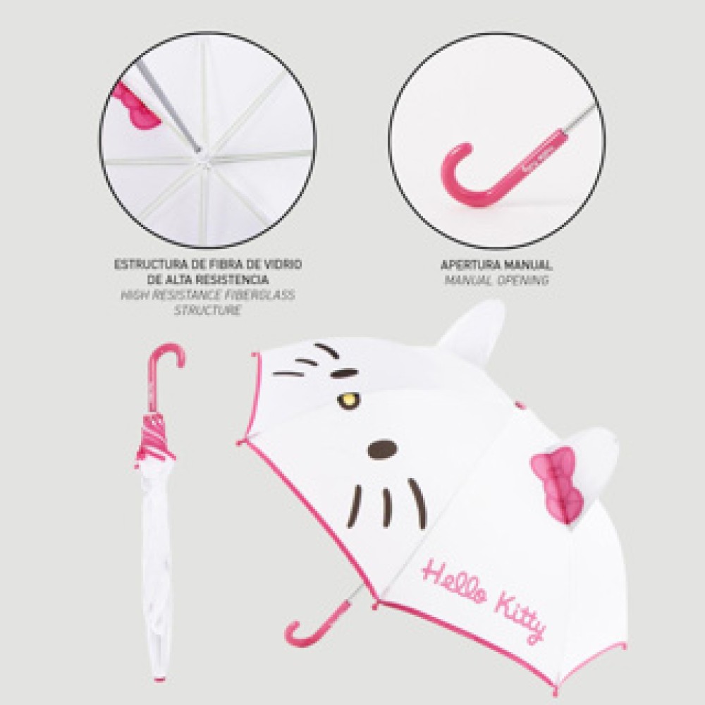Paraplu 3D Hello Kitty - Afbeelding 5
