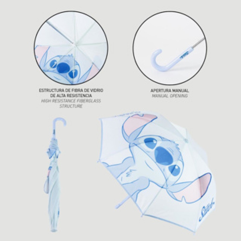 Paraplu 3D Stitch - Afbeelding 5