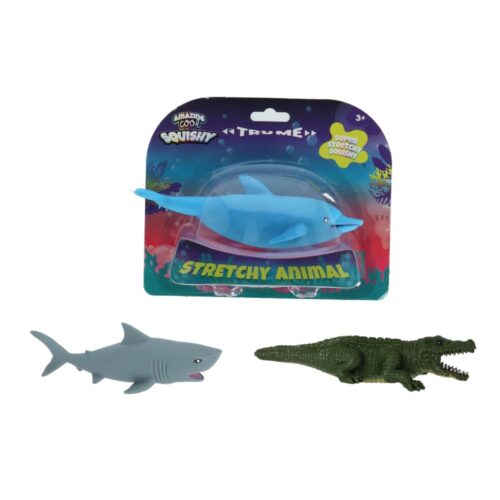 Amazing Cool Stretchy haai, dolfijn of krokodil assorti (assortiment – willekeurige uitvoering)