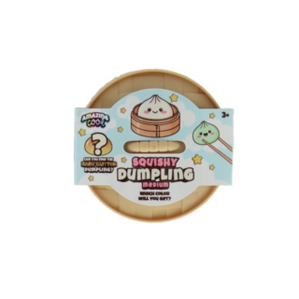 Amazing Cool squishy dumplings medium 10cm x 5cm 5 assorti - Afbeelding 2