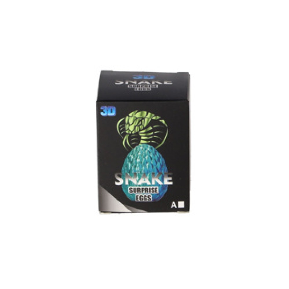 3D surprise ei met slang of draak assorti - Afbeelding 2
