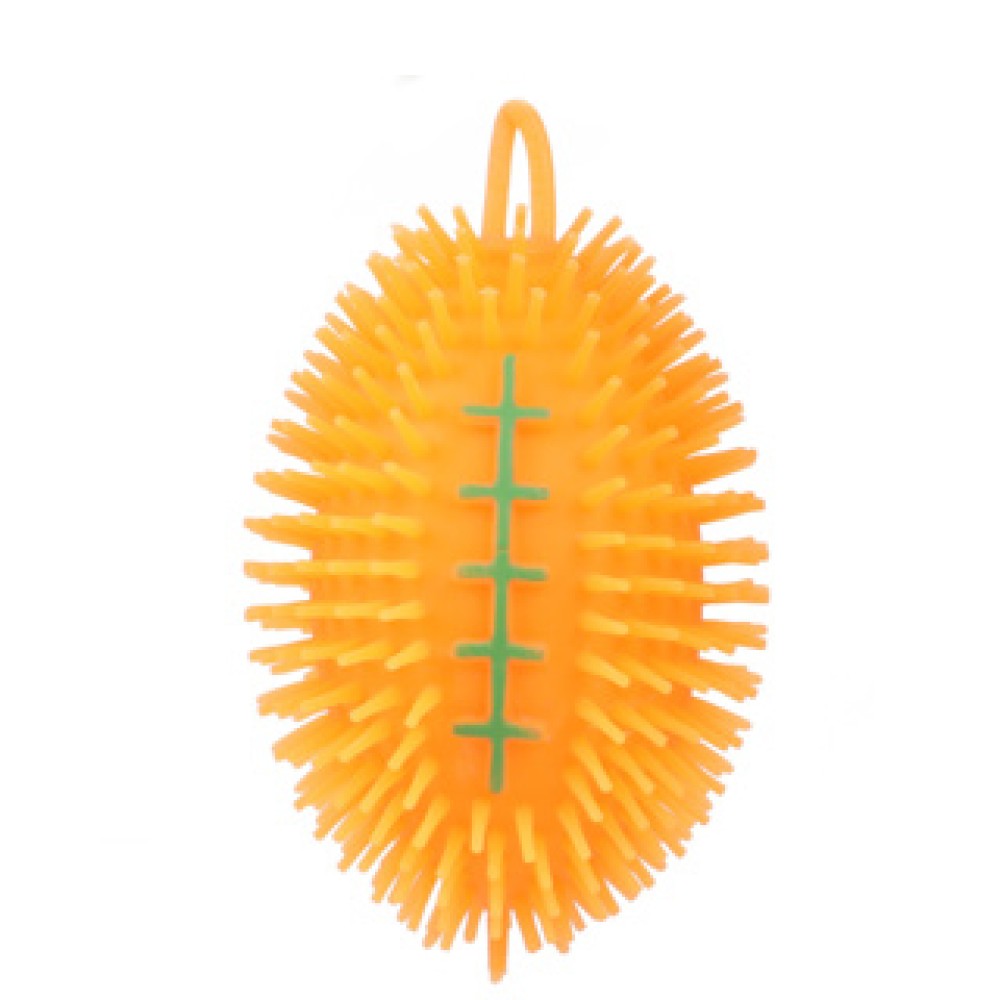 Puffer bal rugby 14cm 6 assorti - Afbeelding 2