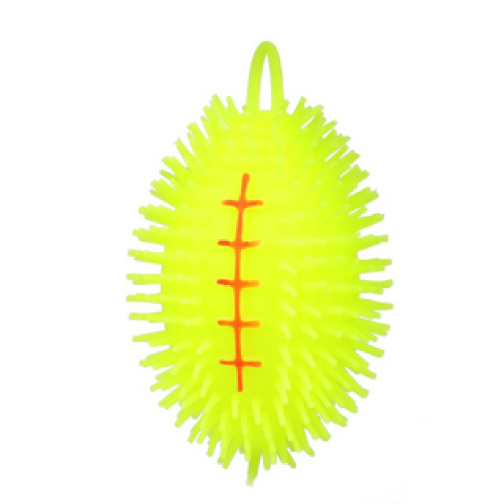 Puffer bal rugby 14cm 6 assorti - Afbeelding 3
