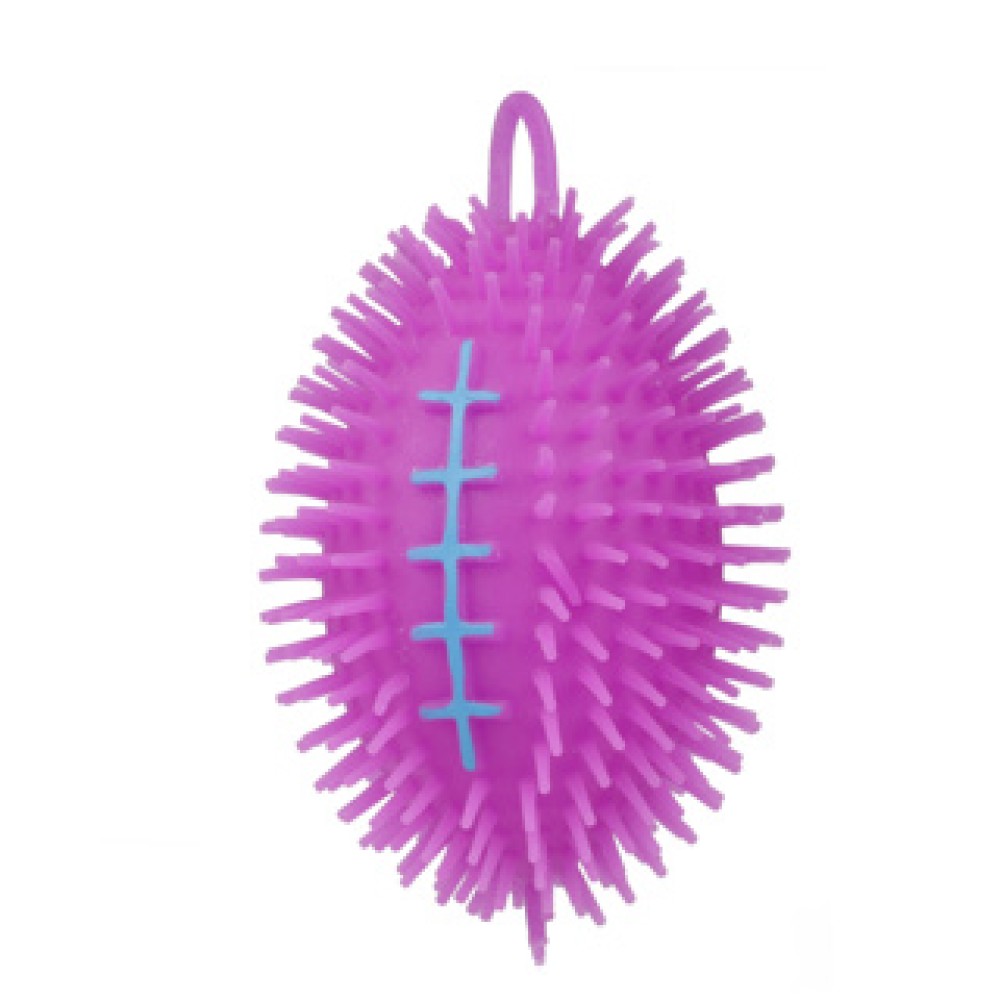 Puffer bal rugby 14cm 6 assorti - Afbeelding 4