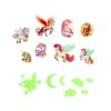 Amazing Cool unicorn glow in the dark set
