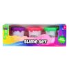 Amazing Cool slime 3 stuks assorti Paars, Groen, Roze (assortiment – willekeurige uitvoering)