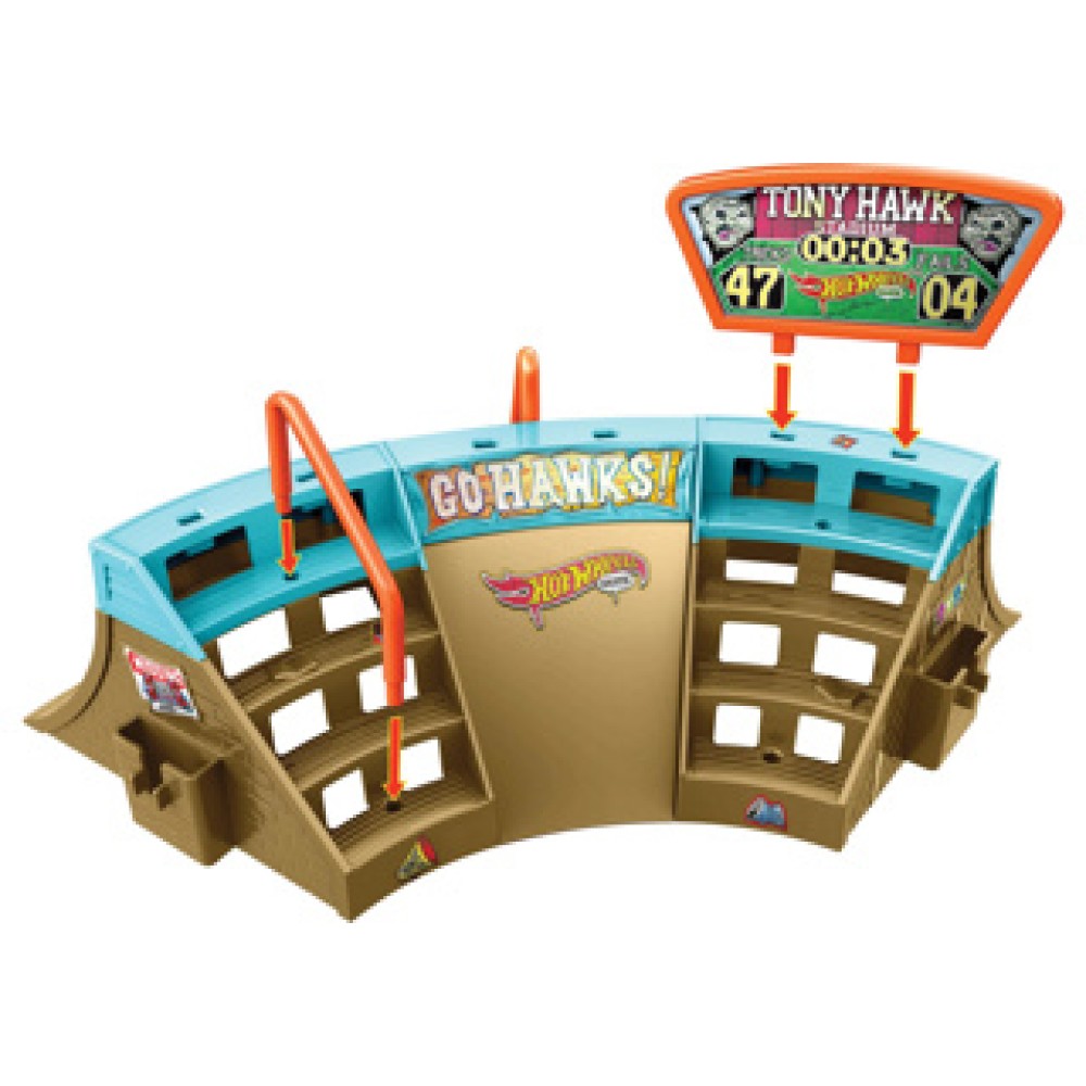 Hot Wheels Skate Drop In Skate Set Assortment - Afbeelding 2