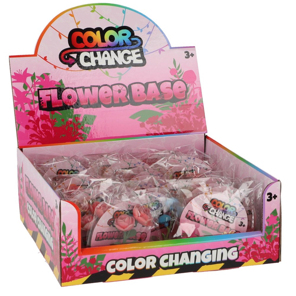 Amazing Cool Bloemen color change 36 stuks assorti