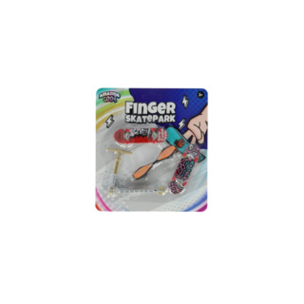 Amazing Cool Vinger skateboard, step, waveb. Ass. - Afbeelding 3