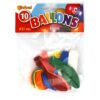 Ballon Kleuren 10 Stuks 21 Cm Assorti (assortiment – willekeurige uitvoering)