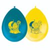 Sinterklaas Ballonnen 8 Stuks Opblaasbaar  Dubbelzijdige Print