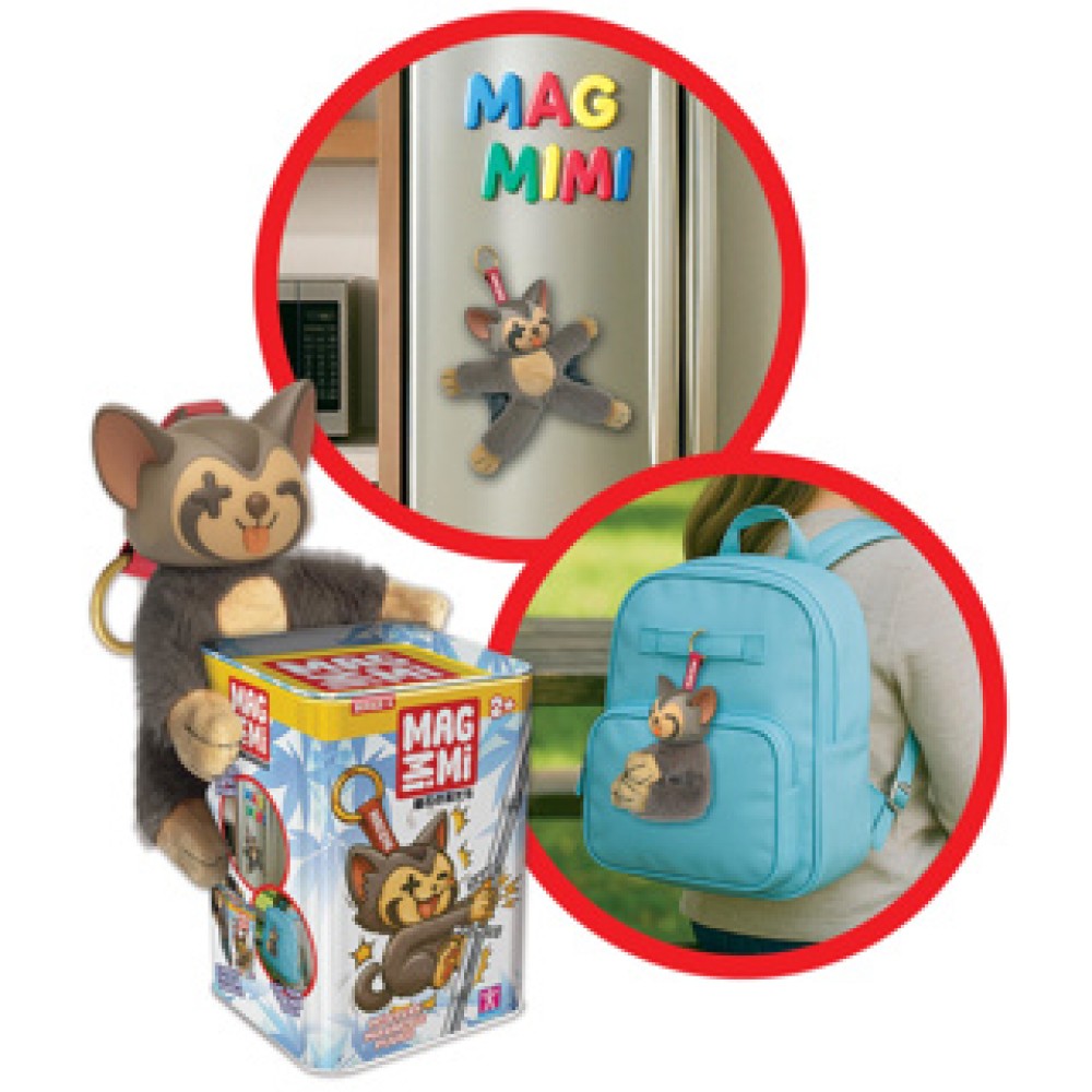 Mag Mi Mi magnetische pluche knijpfiguur sleutelhanger blind box - Afbeelding 3