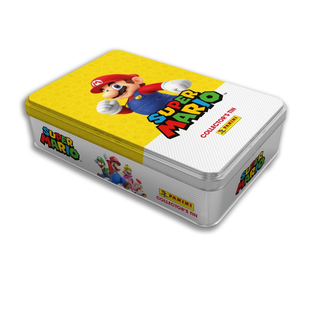 Super Mario Sticker 2 Slim Tin Assorti