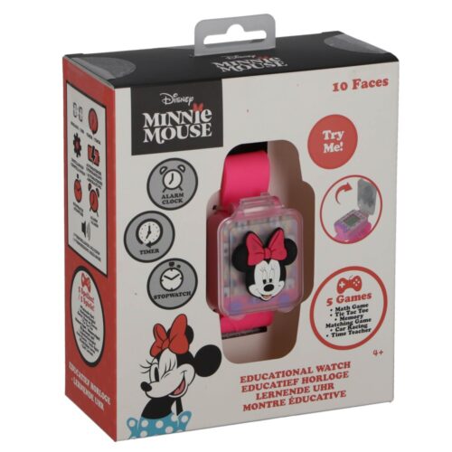 Minnie muis horloge speel en leer